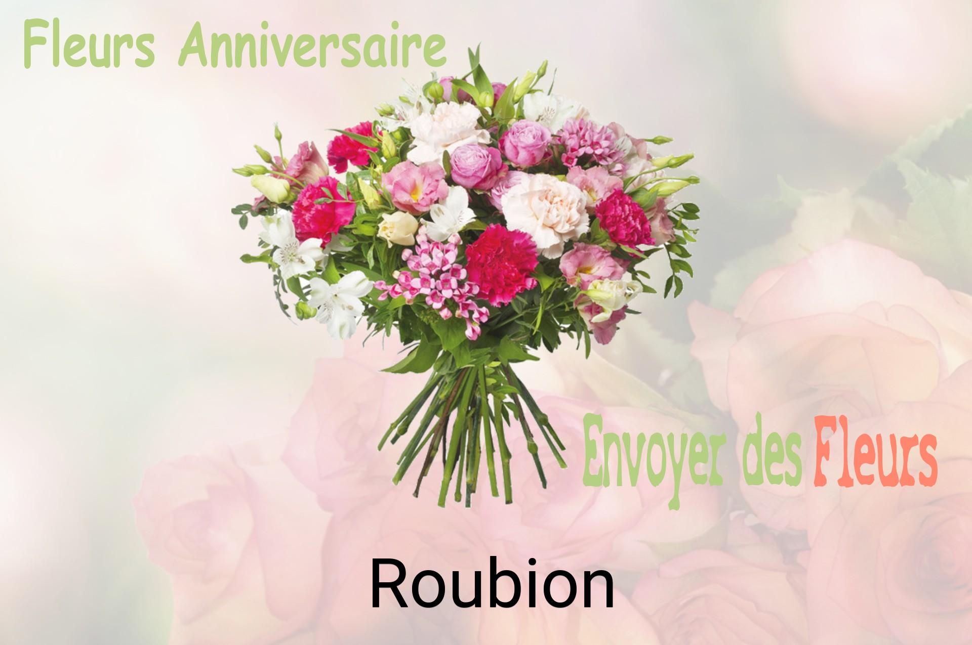 Bouquet de fleurs d’anniversaire livré à Roubion